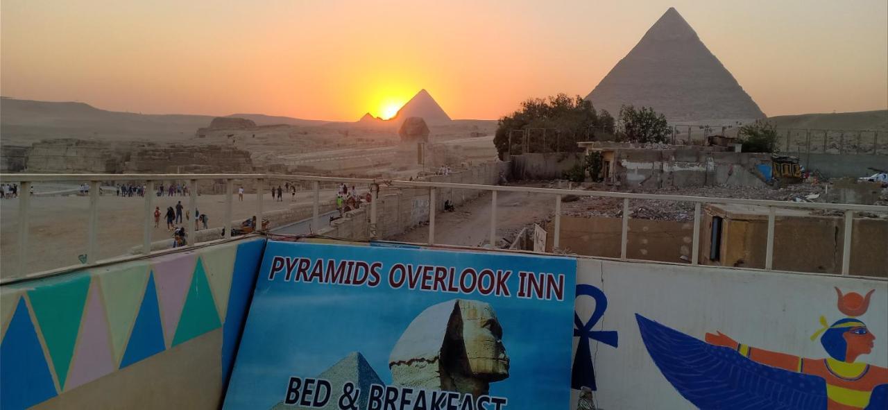 Pyramids Overlook Inn Kafret el-Gabal Exterior foto