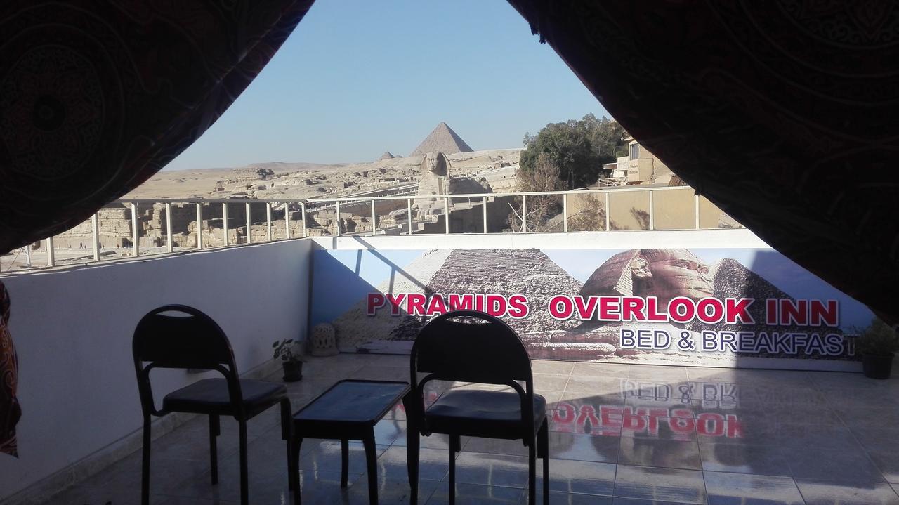 Pyramids Overlook Inn Kafret el-Gabal Exterior foto